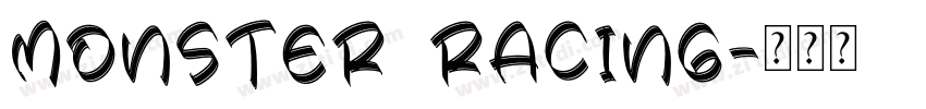 MONSTER RACING字体转换